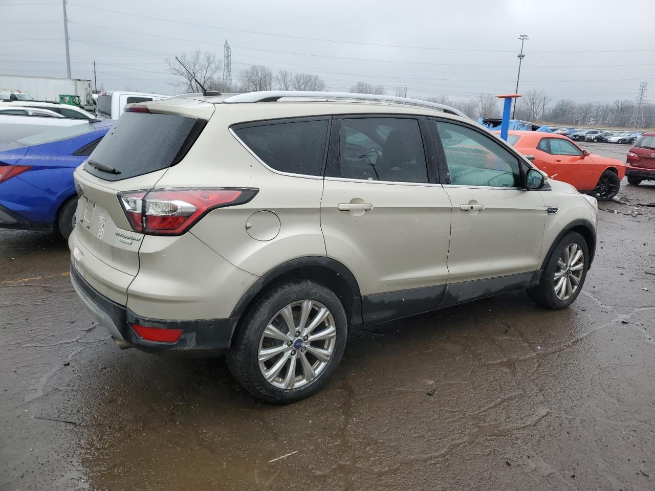 Lot #3033050036 2017 FORD ESCAPE TIT