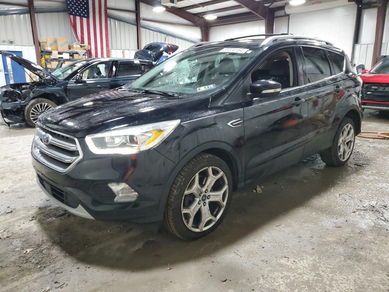 Lot #3029697087 2017 FORD ESCAPE TIT