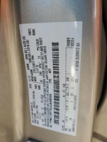 2018 FORD ESCAPE S - 1FMCU0F7XJUA88650