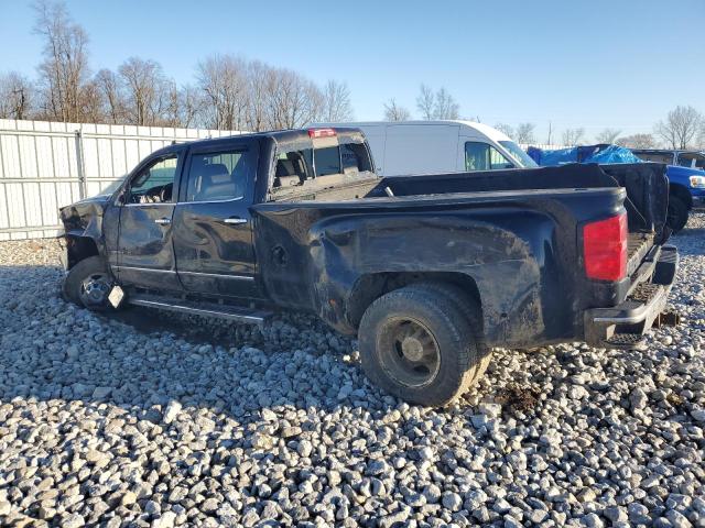 CHEVROLET SILVERADO 2015 black crew pic diesel 1GC4K0E82FF640596 photo #3