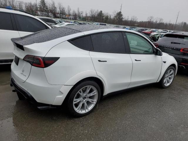 TESLA MODEL Y 2021 white  electric 5YJYGDEE2MF082699 photo #4