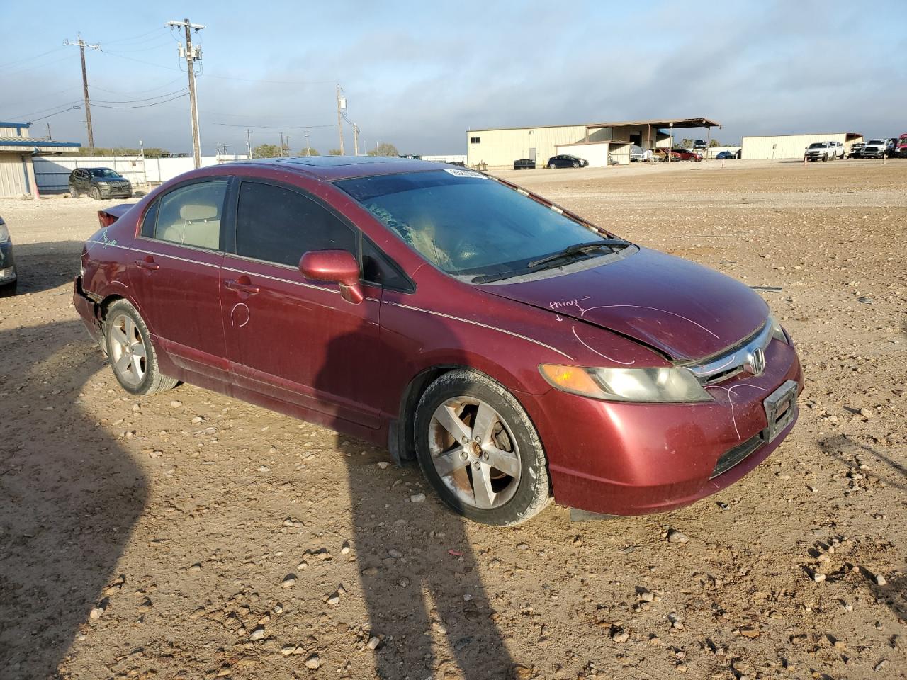 Lot #3029400681 2007 HONDA CIVIC EX