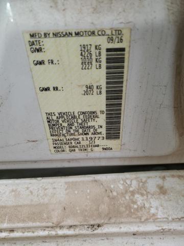 2017 NISSAN ALTIMA 2.5 - 1N4AL3AP0HC119773