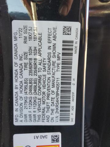 2023 HONDA CR-V EXL - 2HKRS4H78PH405711