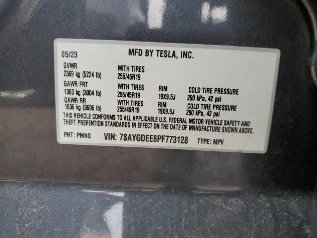2023 TESLA MODEL Y - 7SAYGDEE8PF773128
