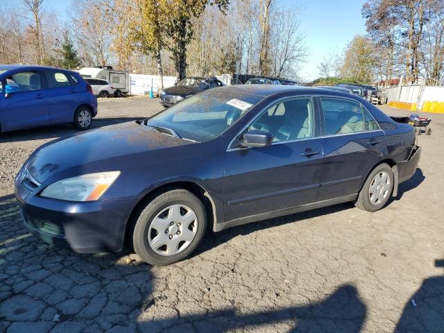 HONDA ACCORD LX 2006 blue sedan 4d gas 1HGCM56426A174004 photo #1