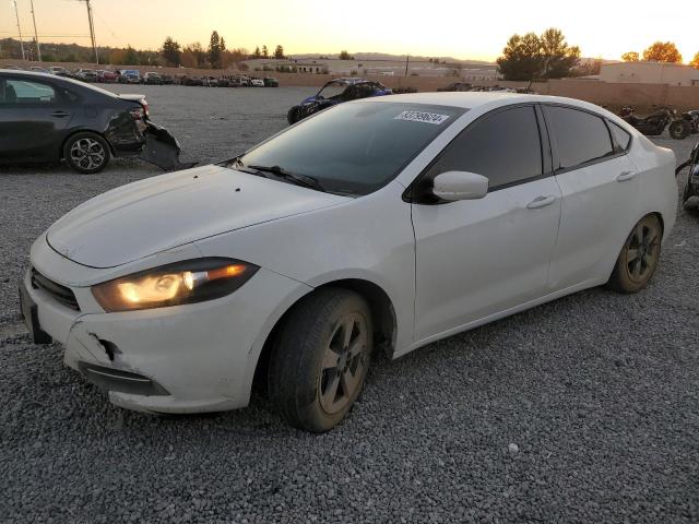 DODGE DART SXT 2016 white sedan 4d gas 1C3CDFBB9GD766612 photo #1