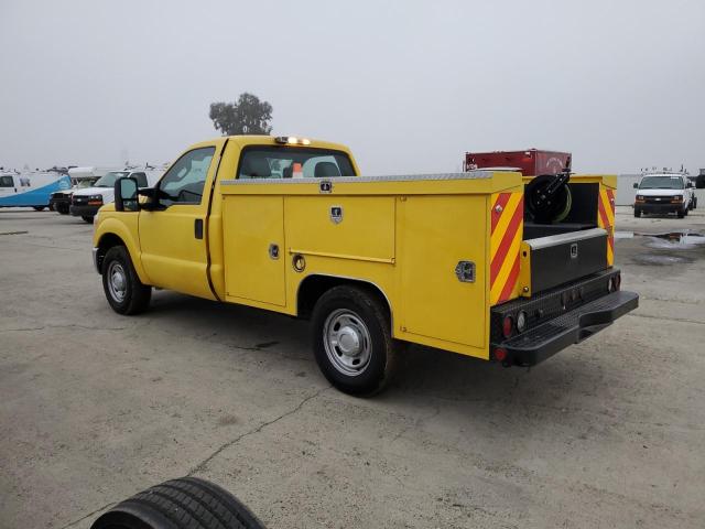 FORD F250 SUPER 2016 yellow pickup gas 1FDBF2A63GEA61146 photo #3