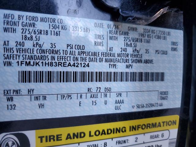 VIN 1FMJK1H83REA42124 2024 FORD EXPEDITION no.13