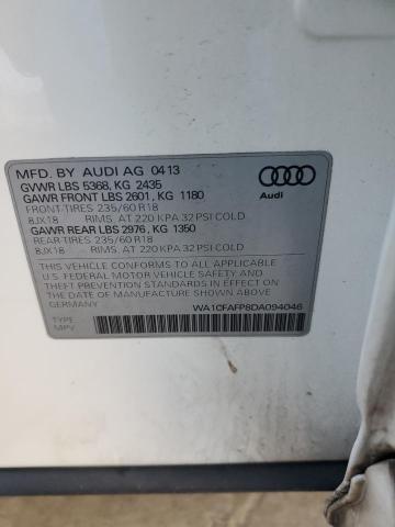 VIN WA1CFAFP8DA094046 2013 AUDI Q5 no.13