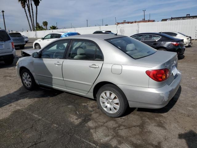 TOYOTA COROLLA CE 2004 silver  gas 2T1BR38E14C300268 photo #3