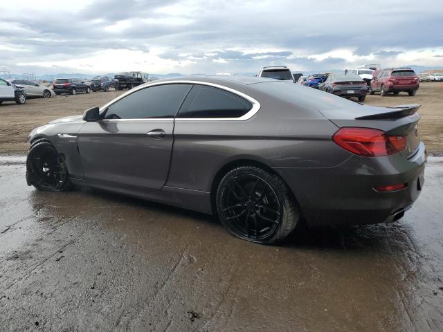 BMW 650 XI 2012 charcoal coupe gas WBALX5C51CC894491 photo #3