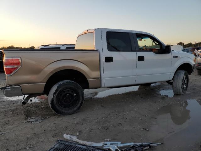 FORD F150 SUPER 2012 white crew pic flexible fuel 1FTFW1CF2CKD17530 photo #4