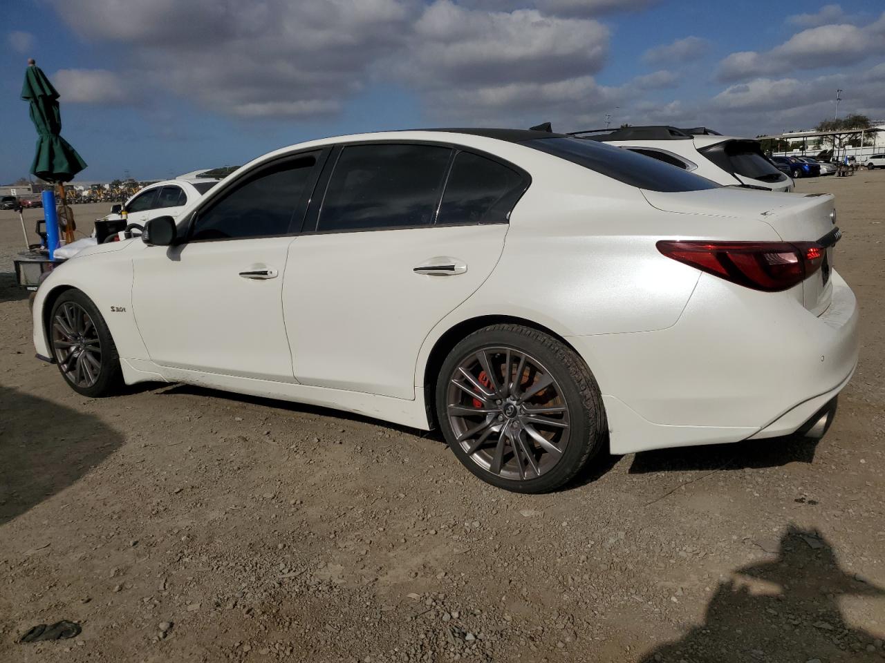 Lot #3030444474 2018 INFINITI Q50 RED SP