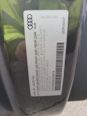 VIN WAUTNAF56KA039614 2019 AUDI A5 no.13