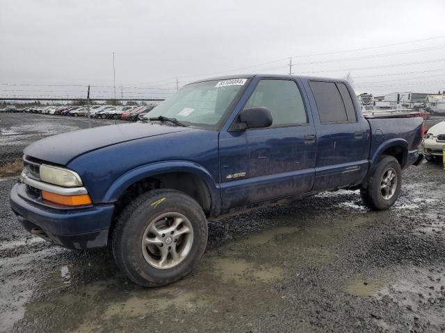 CHEVROLET S TRUCK S1 2004 blue  gas 1GCDT13X74K126907 photo #1