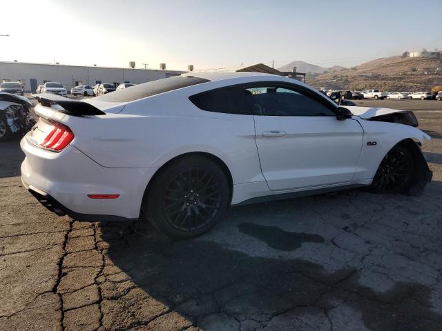 FORD MUSTANG GT 2018 white  gas 1FA6P8CF9J5108759 photo #4