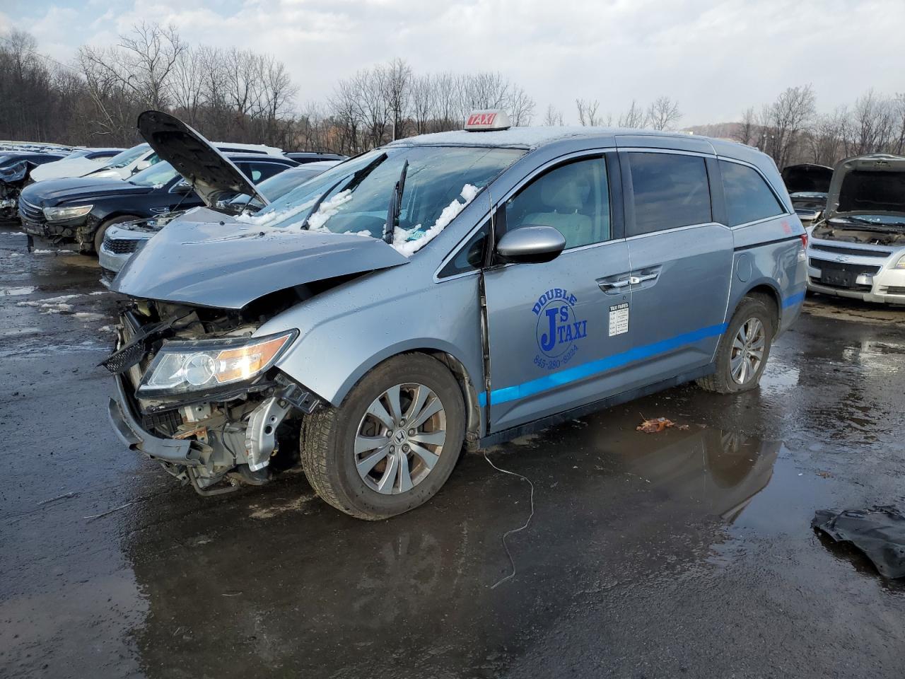 Lot #3034495741 2016 HONDA ODYSSEY SE