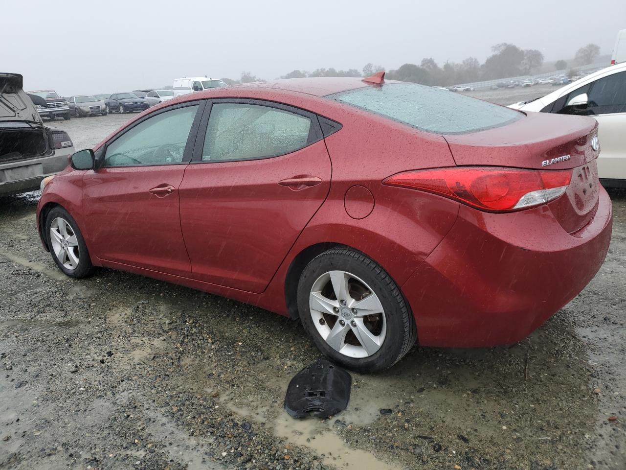 Lot #3033557106 2013 HYUNDAI ELANTRA GL