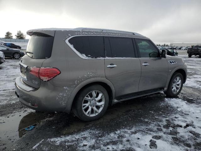 INFINITI QX80 2014 brown 4dr spor gas JN8AZ2NF1E9555789 photo #4