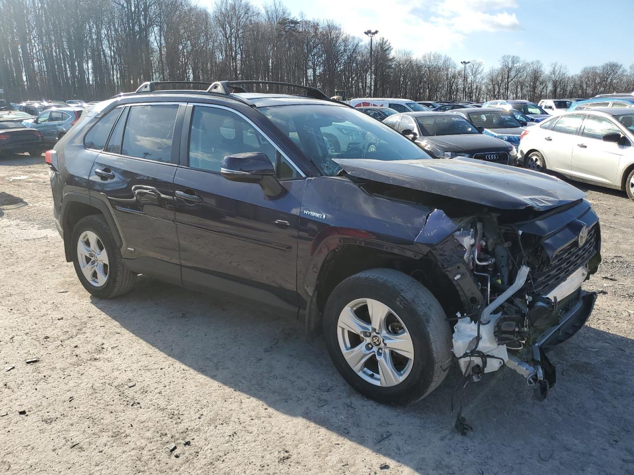 Lot #3028588978 2021 TOYOTA RAV4 XLE