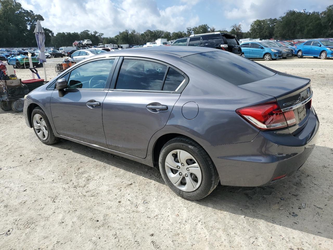 Lot #3046678254 2014 HONDA CIVIC LX