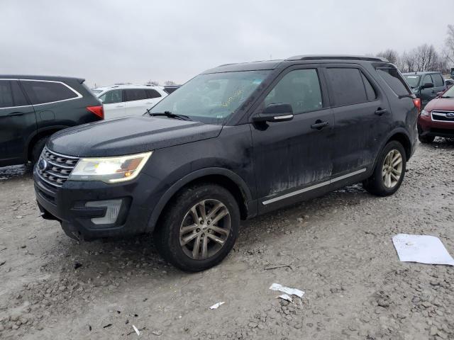 FORD EXPLORER X 2017 black 4dr spor gas 1FM5K7DH9HGA58275 photo #1