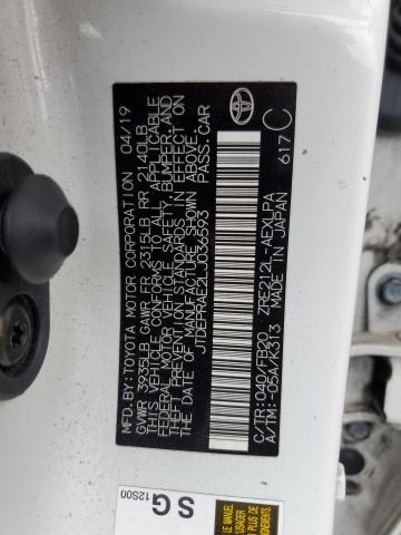 2020 TOYOTA COROLLA LE - JTDEPRAE2LJ036593