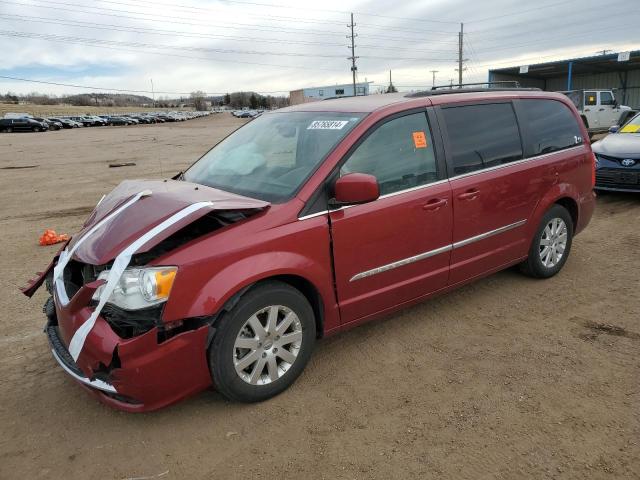 CHRYSLER TOWN & COU 2016 red  flexible fuel 2C4RC1BG7GR164876 photo #1