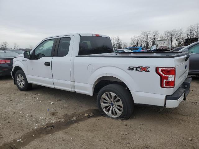 FORD F150 SUPER 2018 white  gas 1FTEX1CP3JKG00064 photo #3