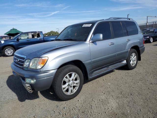 LEXUS LX 470 2004 silver  gas JTJHT00W143536827 photo #1