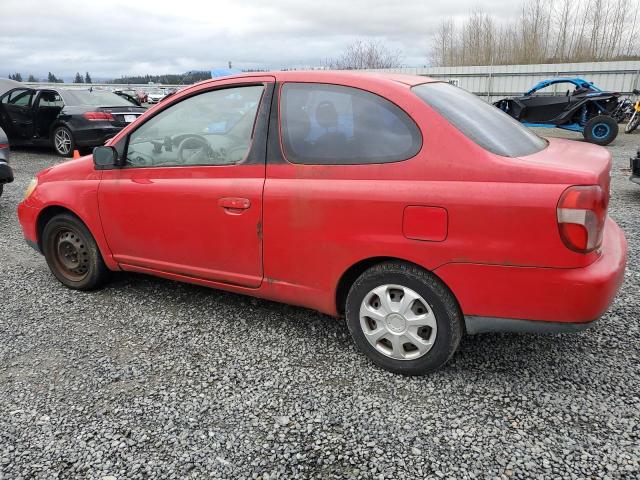 TOYOTA ECHO 2001 red  gas JTDAT123X10173552 photo #3