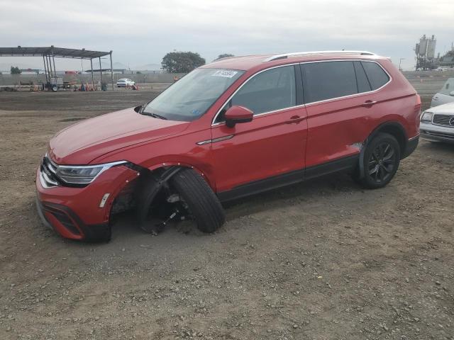 VOLKSWAGEN TIGUAN SE 2023 maroon  gas 3VV3B7AX9PM128015 photo #1