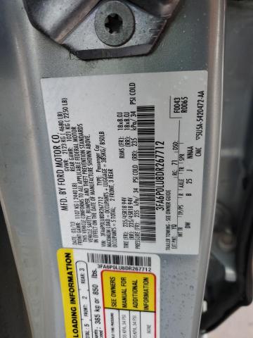 VIN 3FA6P0LU8DR267712 2013 FORD FUSION no.13