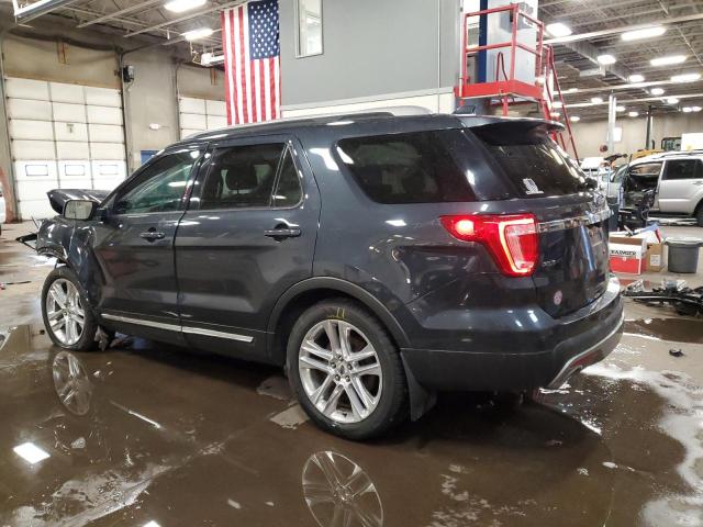 FORD EXPLORER X 2017 blue  gas 1FM5K8D83HGA71741 photo #3