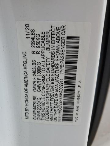 2021 HONDA ACCORD TOU - 1HGCV2F93MA002911