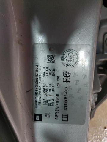 2015 BUICK VERANO PRE 1G4PT5SV7F4190890