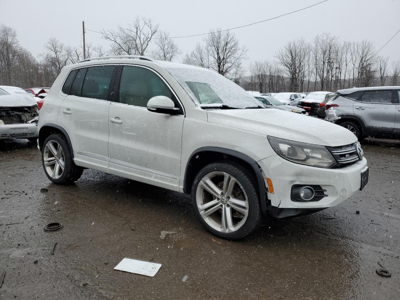 Lot #3034281071 2015 VOLKSWAGEN TIGUAN S