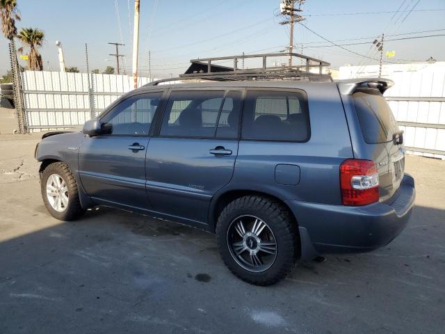 TOYOTA HIGHLANDER 2007 gray 4dr spor hybrid engine JTEDW21A570016638 photo #3