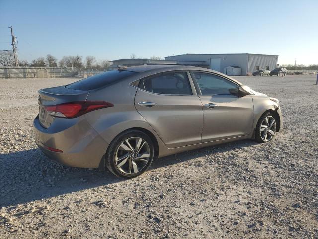 HYUNDAI ELANTRA SE 2014 tan sedan 4d gas 5NPDH4AE7EH528883 photo #4