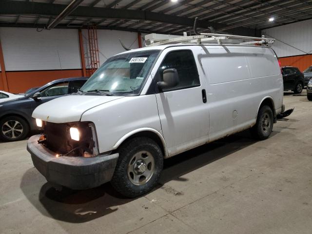 CHEVROLET EXPRESS G1 2008 white cargo va flexible fuel 1GCFH154681135994 photo #1