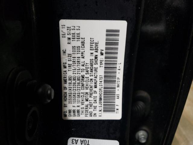 2015 HONDA CR-V LX - 5J6RM4H33FL074757