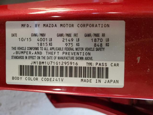 2016 MAZDA 3 SPORT - JM1BM1U71G1295916