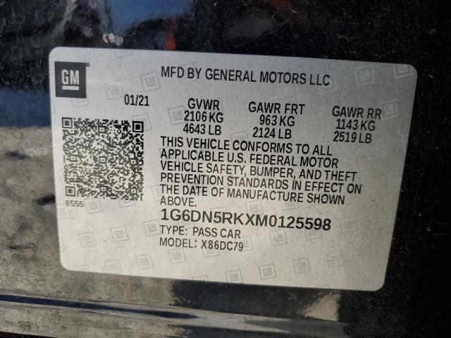 2021 CADILLAC CT5 PREMIU - 1G6DN5RKXM0125598