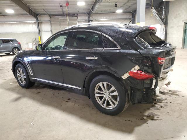 INFINITI QX70 2015 black  gas JN8CS1MW4FM482070 photo #3