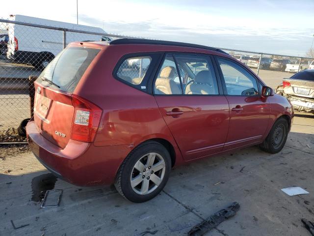 KIA RONDO LX 2008 red  gas KNAFG526987174332 photo #4