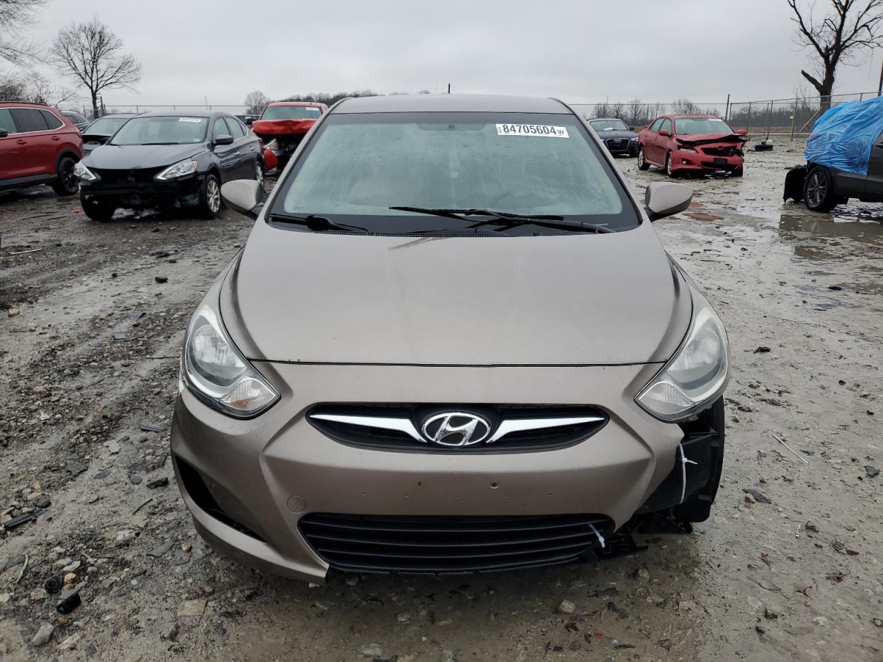 Lot #3025839309 2014 HYUNDAI ACCENT GLS