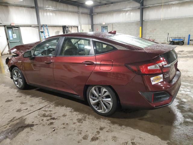 HONDA CLARITY 2018 maroon  hybrid engine JHMZC5F14JC019029 photo #3