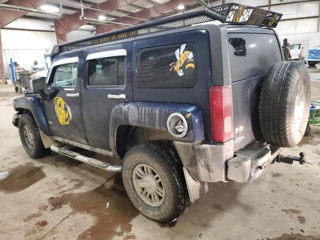 HUMMER H3 2007 blue  gas 5GTDN13E778142883 photo #3