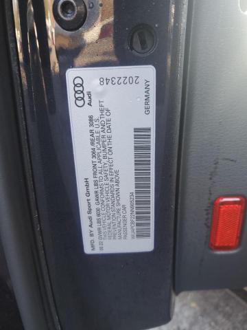 2022 AUDI RS7 - WUAPCBF22NN905234